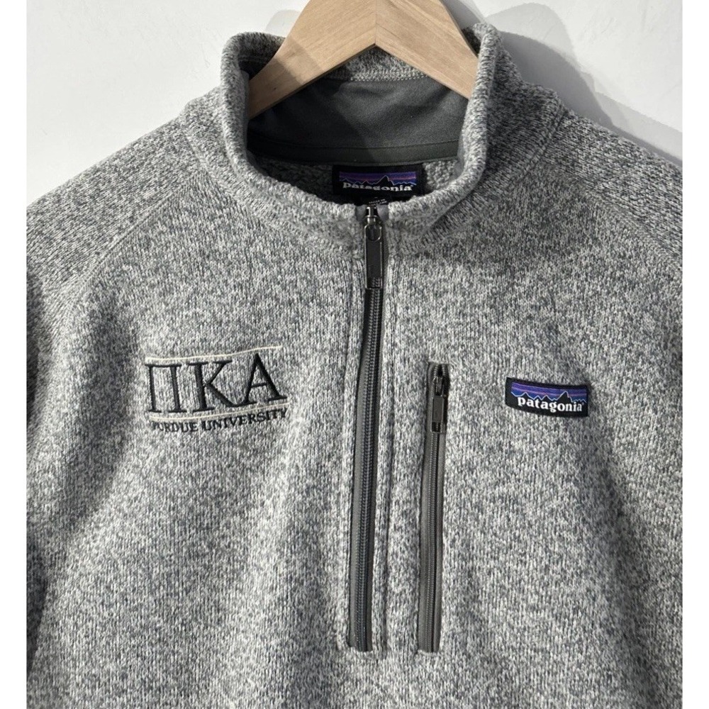 Mens Patagonia Better Sweater Perdue University Pi Kappa Alpha Fraternity Large